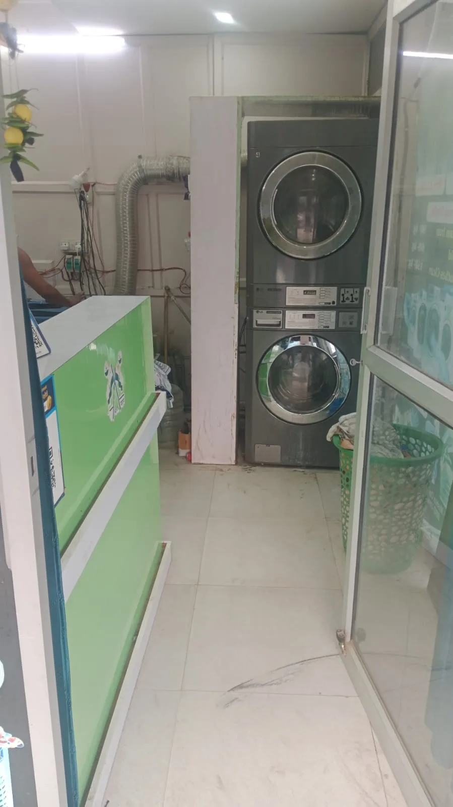 Moisten Laundry